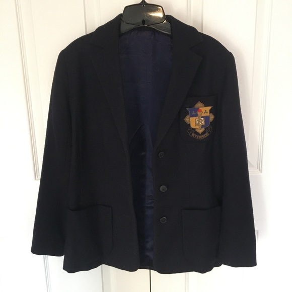 Vintage 50s 60s RYERSON Wool Blazer varsity - Picture 2 of 16